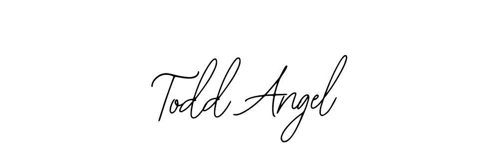 Also You can easily find your signature by using the search form. We will create Todd Angel name handwritten signature images for you free of cost using Bearetta-2O07w sign style. Todd Angel signature style 12 images and pictures png