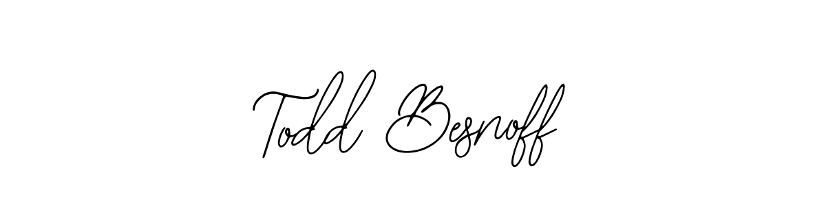 Make a beautiful signature design for name Todd Besnoff. Use this online signature maker to create a handwritten signature for free. Todd Besnoff signature style 12 images and pictures png
