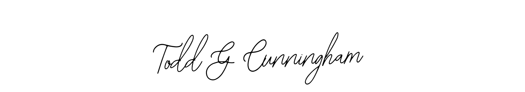 Once you've used our free online signature maker to create your best signature Bearetta-2O07w style, it's time to enjoy all of the benefits that Todd G Cunningham name signing documents. Todd G Cunningham signature style 12 images and pictures png