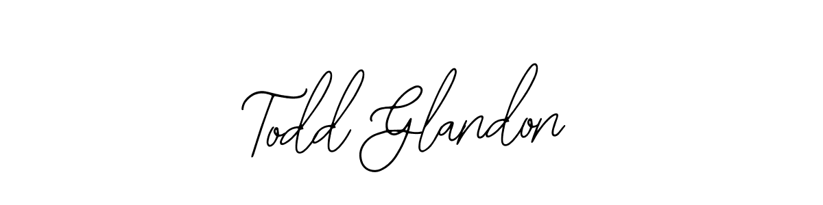 Make a beautiful signature design for name Todd Glandon. Use this online signature maker to create a handwritten signature for free. Todd Glandon signature style 12 images and pictures png