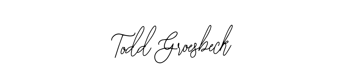 You can use this online signature creator to create a handwritten signature for the name Todd Groesbeck. This is the best online autograph maker. Todd Groesbeck signature style 12 images and pictures png