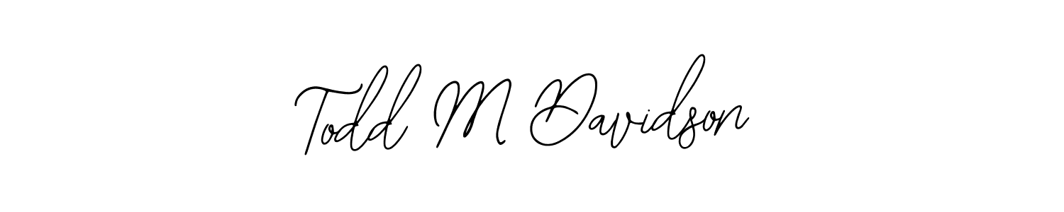 You can use this online signature creator to create a handwritten signature for the name Todd M Davidson. This is the best online autograph maker. Todd M Davidson signature style 12 images and pictures png