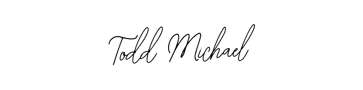 if you are searching for the best signature style for your name Todd Michael. so please give up your signature search. here we have designed multiple signature styles  using Bearetta-2O07w. Todd Michael signature style 12 images and pictures png