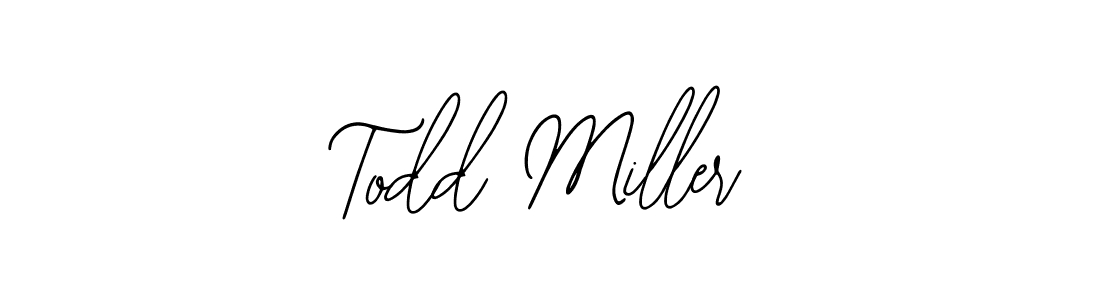 Similarly Bearetta-2O07w is the best handwritten signature design. Signature creator online .You can use it as an online autograph creator for name Todd Miller. Todd Miller signature style 12 images and pictures png