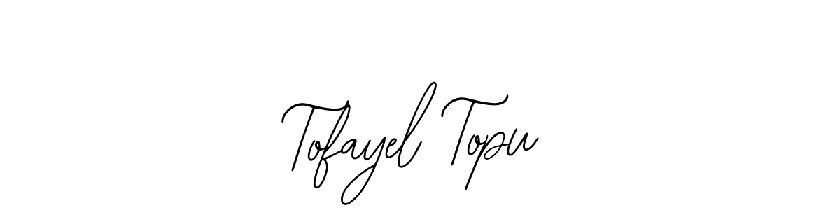 How to Draw Tofayel Topu signature style? Bearetta-2O07w is a latest design signature styles for name Tofayel Topu. Tofayel Topu signature style 12 images and pictures png