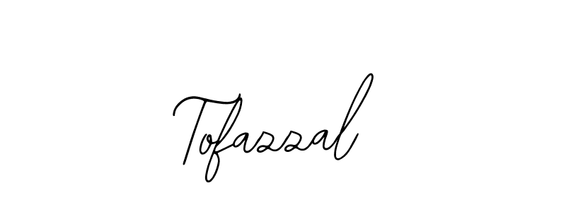 Use a signature maker to create a handwritten signature online. With this signature software, you can design (Bearetta-2O07w) your own signature for name Tofazzal. Tofazzal signature style 12 images and pictures png