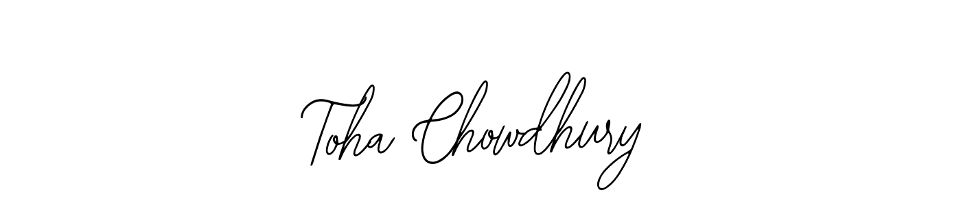 Make a short Toha Chowdhury signature style. Manage your documents anywhere anytime using Bearetta-2O07w. Create and add eSignatures, submit forms, share and send files easily. Toha Chowdhury signature style 12 images and pictures png