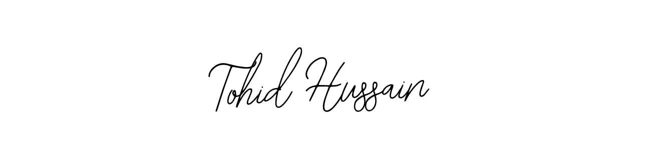 Make a beautiful signature design for name Tohid Hussain. Use this online signature maker to create a handwritten signature for free. Tohid Hussain signature style 12 images and pictures png