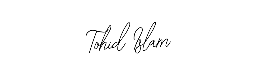 Create a beautiful signature design for name Tohid Islam. With this signature (Bearetta-2O07w) fonts, you can make a handwritten signature for free. Tohid Islam signature style 12 images and pictures png