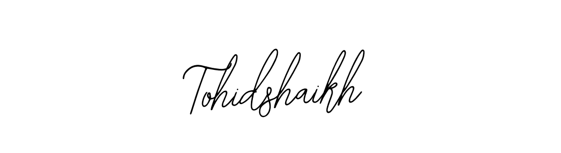 Also You can easily find your signature by using the search form. We will create Tohidshaikh name handwritten signature images for you free of cost using Bearetta-2O07w sign style. Tohidshaikh signature style 12 images and pictures png