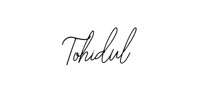 Also we have Tohidul name is the best signature style. Create professional handwritten signature collection using Bearetta-2O07w autograph style. Tohidul signature style 12 images and pictures png