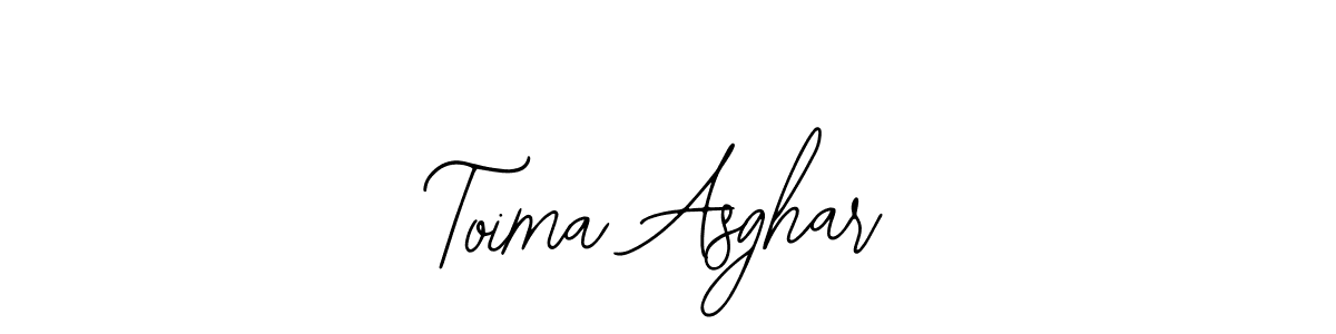 Toima Asghar stylish signature style. Best Handwritten Sign (Bearetta-2O07w) for my name. Handwritten Signature Collection Ideas for my name Toima Asghar. Toima Asghar signature style 12 images and pictures png