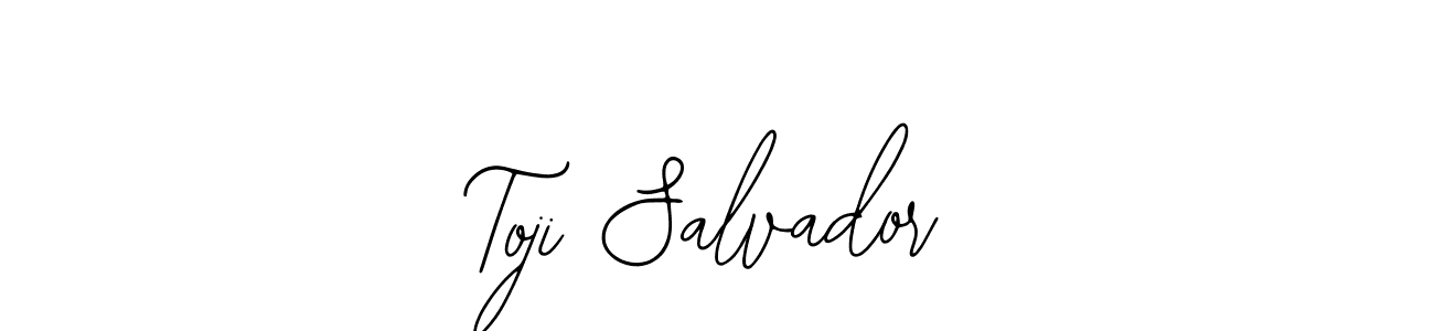 How to Draw Toji Salvador signature style? Bearetta-2O07w is a latest design signature styles for name Toji Salvador. Toji Salvador signature style 12 images and pictures png