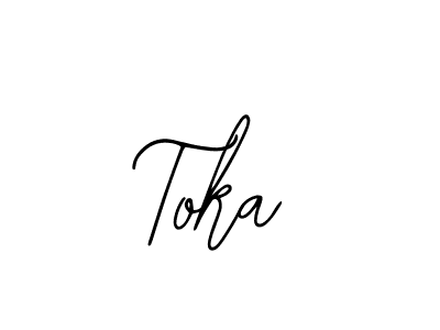 How to Draw Toka signature style? Bearetta-2O07w is a latest design signature styles for name Toka. Toka signature style 12 images and pictures png