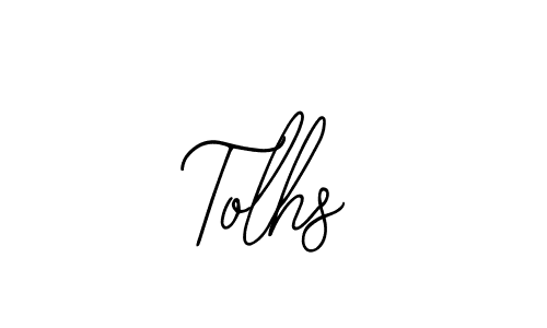 Create a beautiful signature design for name Tolhs. With this signature (Bearetta-2O07w) fonts, you can make a handwritten signature for free. Tolhs signature style 12 images and pictures png