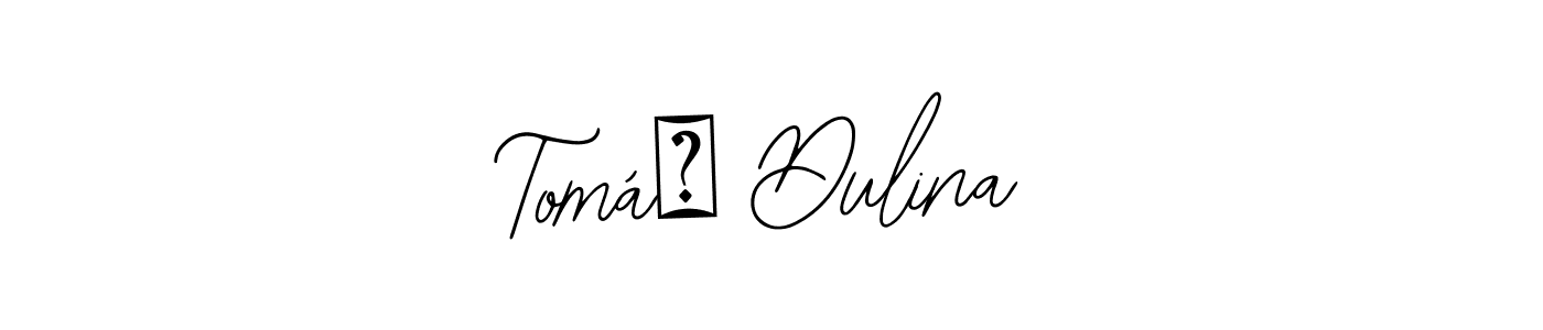 Also You can easily find your signature by using the search form. We will create Tomáš Dulina name handwritten signature images for you free of cost using Bearetta-2O07w sign style. Tomáš Dulina signature style 12 images and pictures png