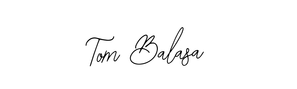 The best way (Bearetta-2O07w) to make a short signature is to pick only two or three words in your name. The name Tom Balasa include a total of six letters. For converting this name. Tom Balasa signature style 12 images and pictures png