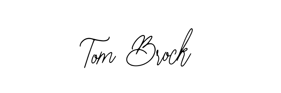 The best way (Bearetta-2O07w) to make a short signature is to pick only two or three words in your name. The name Tom Brock include a total of six letters. For converting this name. Tom Brock signature style 12 images and pictures png