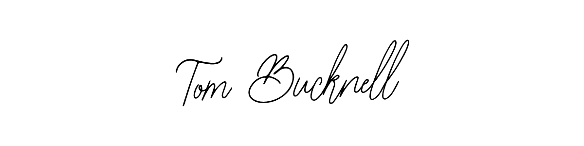 The best way (Bearetta-2O07w) to make a short signature is to pick only two or three words in your name. The name Tom Bucknell include a total of six letters. For converting this name. Tom Bucknell signature style 12 images and pictures png