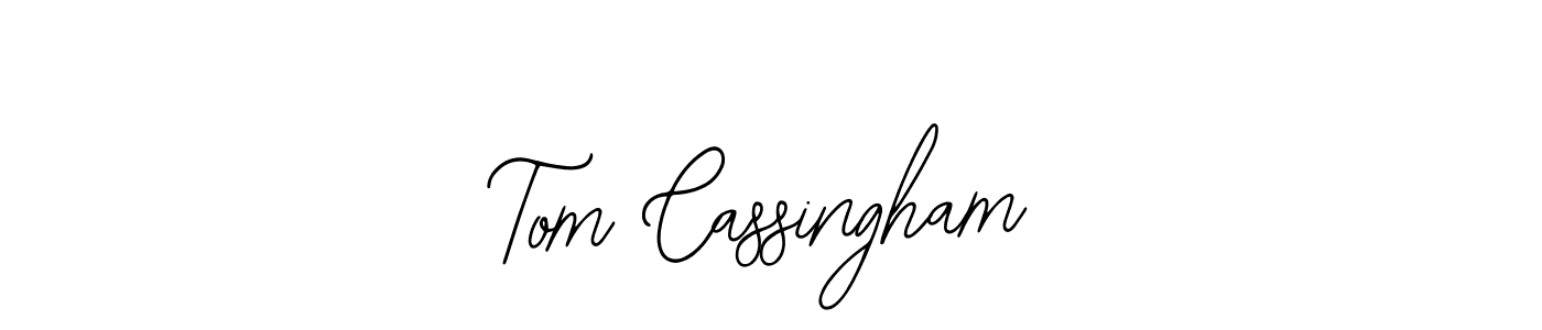 Design your own signature with our free online signature maker. With this signature software, you can create a handwritten (Bearetta-2O07w) signature for name Tom Cassingham. Tom Cassingham signature style 12 images and pictures png