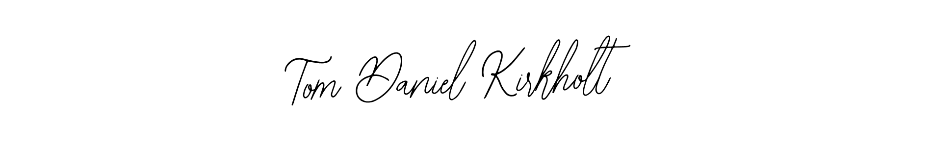 Create a beautiful signature design for name Tom Daniel Kirkholt. With this signature (Bearetta-2O07w) fonts, you can make a handwritten signature for free. Tom Daniel Kirkholt signature style 12 images and pictures png