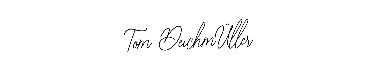 Design your own signature with our free online signature maker. With this signature software, you can create a handwritten (Bearetta-2O07w) signature for name Tom DeichmÜller. Tom DeichmÜller signature style 12 images and pictures png