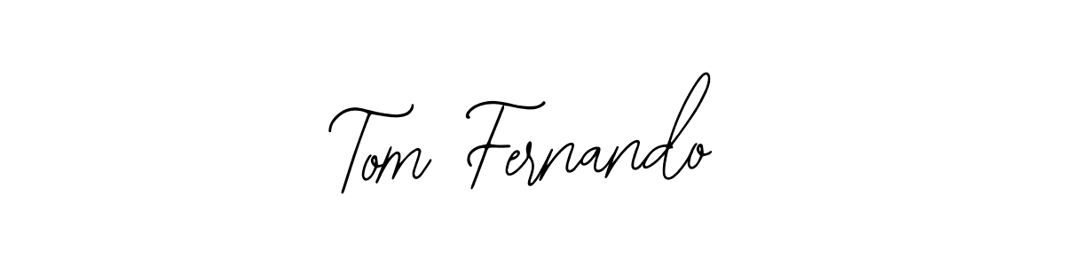 Bearetta-2O07w is a professional signature style that is perfect for those who want to add a touch of class to their signature. It is also a great choice for those who want to make their signature more unique. Get Tom Fernando name to fancy signature for free. Tom Fernando signature style 12 images and pictures png