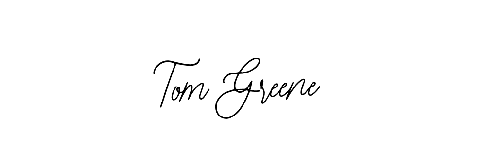 Tom Greene stylish signature style. Best Handwritten Sign (Bearetta-2O07w) for my name. Handwritten Signature Collection Ideas for my name Tom Greene. Tom Greene signature style 12 images and pictures png