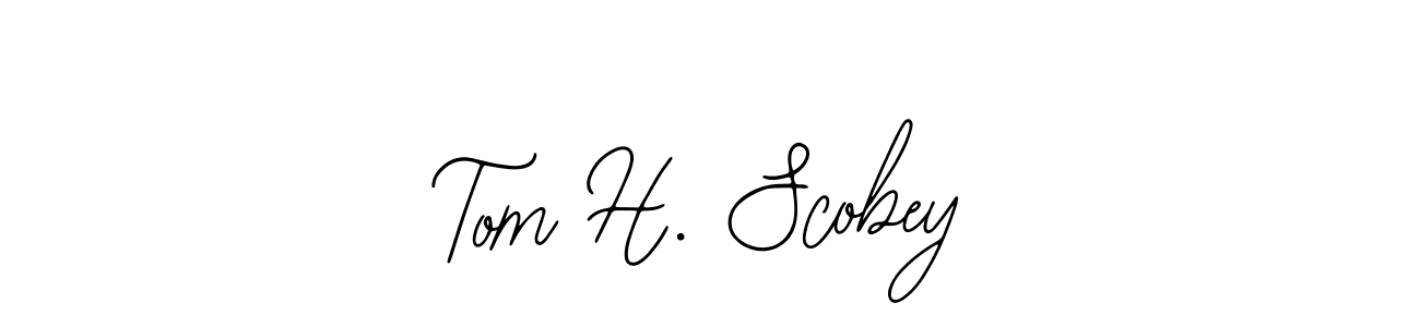 How to Draw Tom H. Scobey signature style? Bearetta-2O07w is a latest design signature styles for name Tom H. Scobey. Tom H. Scobey signature style 12 images and pictures png