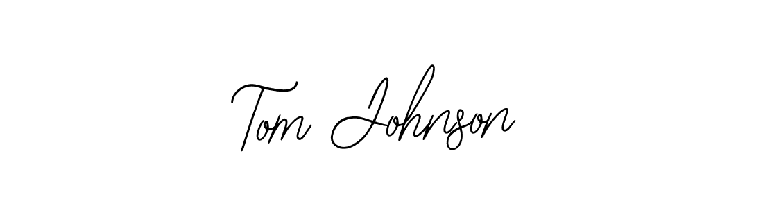 How to make Tom Johnson signature? Bearetta-2O07w is a professional autograph style. Create handwritten signature for Tom Johnson name. Tom Johnson signature style 12 images and pictures png