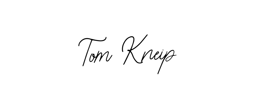 The best way (Bearetta-2O07w) to make a short signature is to pick only two or three words in your name. The name Tom Kneip include a total of six letters. For converting this name. Tom Kneip signature style 12 images and pictures png