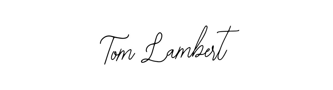 Also You can easily find your signature by using the search form. We will create Tom Lambert name handwritten signature images for you free of cost using Bearetta-2O07w sign style. Tom Lambert signature style 12 images and pictures png