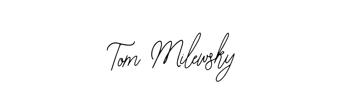 Check out images of Autograph of Tom Milewsky name. Actor Tom Milewsky Signature Style. Bearetta-2O07w is a professional sign style online. Tom Milewsky signature style 12 images and pictures png