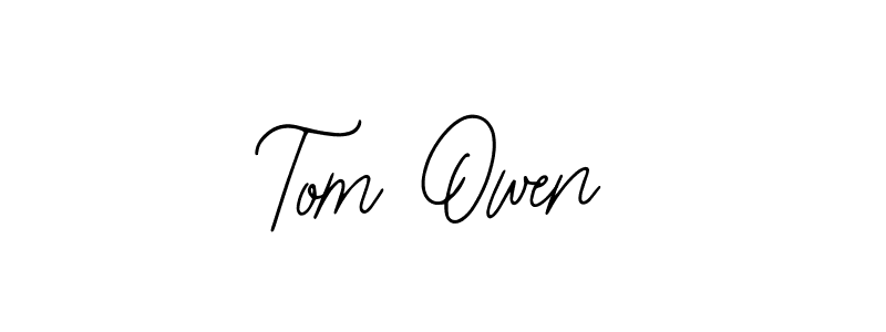 How to make Tom Owen signature? Bearetta-2O07w is a professional autograph style. Create handwritten signature for Tom Owen name. Tom Owen signature style 12 images and pictures png