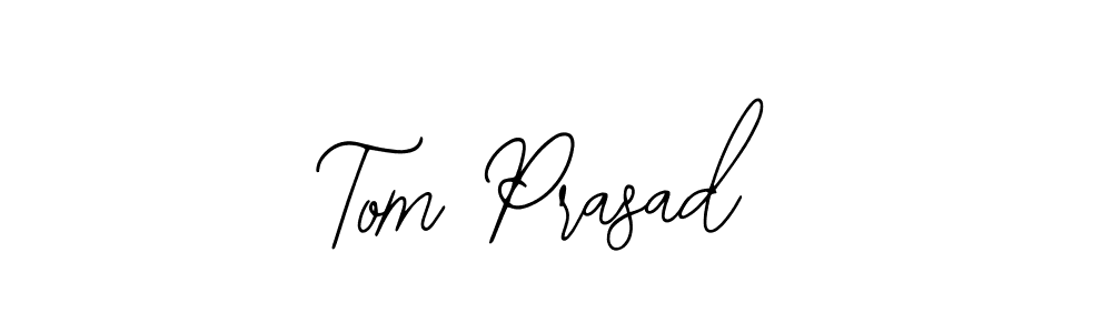 Similarly Bearetta-2O07w is the best handwritten signature design. Signature creator online .You can use it as an online autograph creator for name Tom Prasad. Tom Prasad signature style 12 images and pictures png