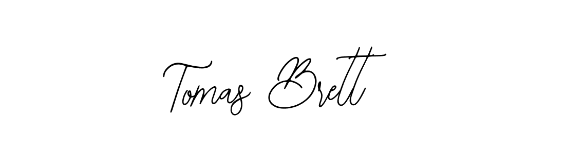 if you are searching for the best signature style for your name Tomas Brett. so please give up your signature search. here we have designed multiple signature styles  using Bearetta-2O07w. Tomas Brett signature style 12 images and pictures png