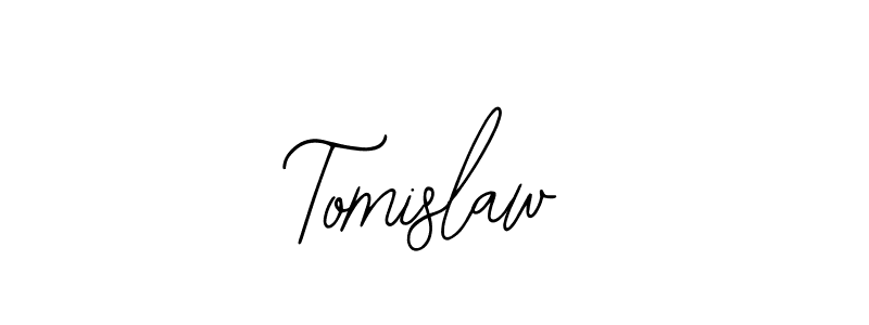 Use a signature maker to create a handwritten signature online. With this signature software, you can design (Bearetta-2O07w) your own signature for name Tomislaw. Tomislaw signature style 12 images and pictures png