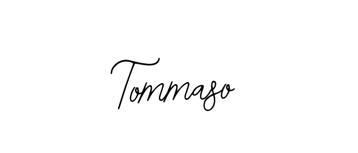 You should practise on your own different ways (Bearetta-2O07w) to write your name (Tommaso) in signature. don't let someone else do it for you. Tommaso signature style 12 images and pictures png