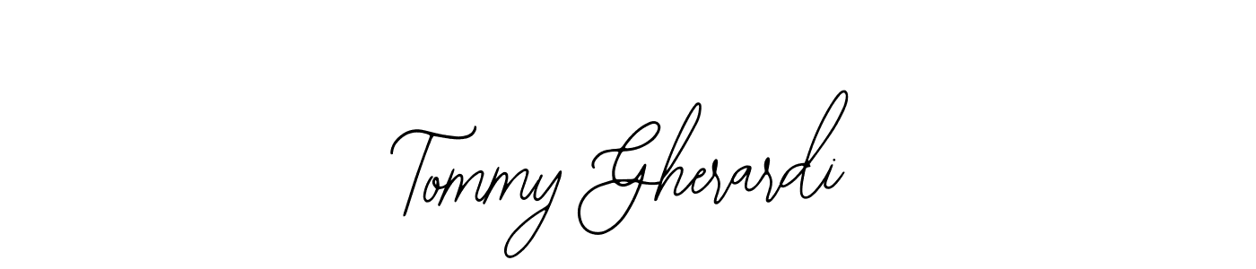 Tommy Gherardi stylish signature style. Best Handwritten Sign (Bearetta-2O07w) for my name. Handwritten Signature Collection Ideas for my name Tommy Gherardi. Tommy Gherardi signature style 12 images and pictures png