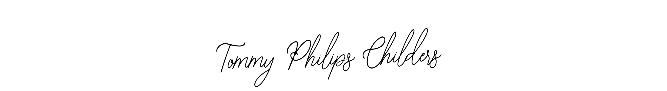 if you are searching for the best signature style for your name Tommy Philips Childers. so please give up your signature search. here we have designed multiple signature styles  using Bearetta-2O07w. Tommy Philips Childers signature style 12 images and pictures png