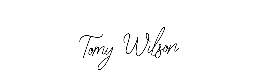 This is the best signature style for the Tomy Wilson name. Also you like these signature font (Bearetta-2O07w). Mix name signature. Tomy Wilson signature style 12 images and pictures png