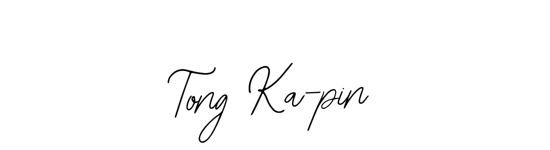 Design your own signature with our free online signature maker. With this signature software, you can create a handwritten (Bearetta-2O07w) signature for name Tong Ka-pin. Tong Ka-pin signature style 12 images and pictures png