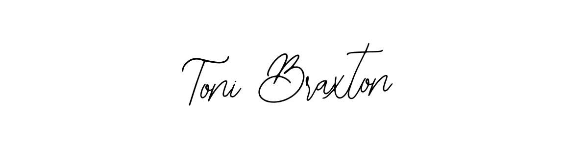 Design your own signature with our free online signature maker. With this signature software, you can create a handwritten (Bearetta-2O07w) signature for name Toni Braxton. Toni Braxton signature style 12 images and pictures png