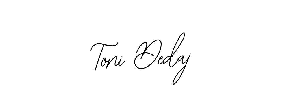 How to Draw Toni Dedaj signature style? Bearetta-2O07w is a latest design signature styles for name Toni Dedaj. Toni Dedaj signature style 12 images and pictures png