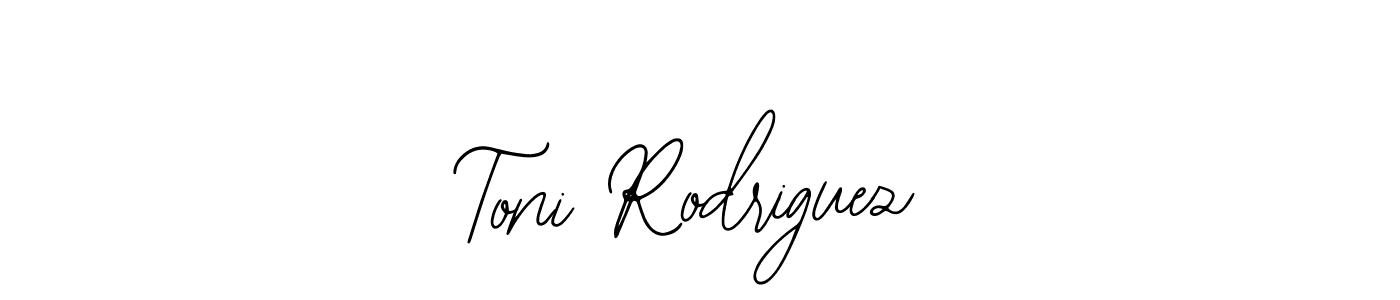 Toni Rodriguez stylish signature style. Best Handwritten Sign (Bearetta-2O07w) for my name. Handwritten Signature Collection Ideas for my name Toni Rodriguez. Toni Rodriguez signature style 12 images and pictures png