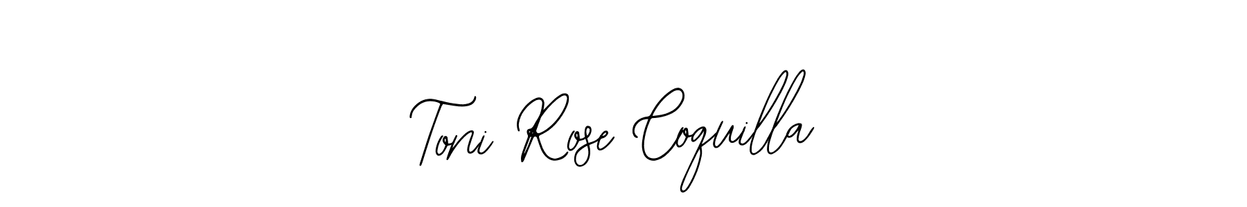 Once you've used our free online signature maker to create your best signature Bearetta-2O07w style, it's time to enjoy all of the benefits that Toni Rose Coquilla name signing documents. Toni Rose Coquilla signature style 12 images and pictures png