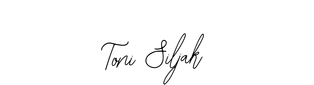 Make a beautiful signature design for name Toni Siljak. Use this online signature maker to create a handwritten signature for free. Toni Siljak signature style 12 images and pictures png