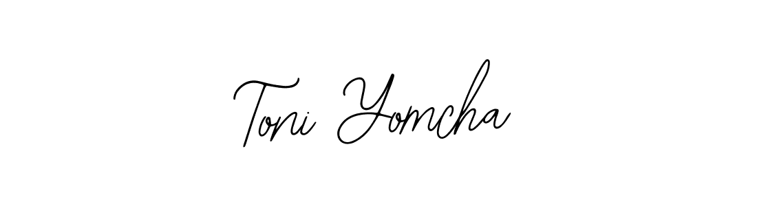You can use this online signature creator to create a handwritten signature for the name Toni Yomcha. This is the best online autograph maker. Toni Yomcha signature style 12 images and pictures png