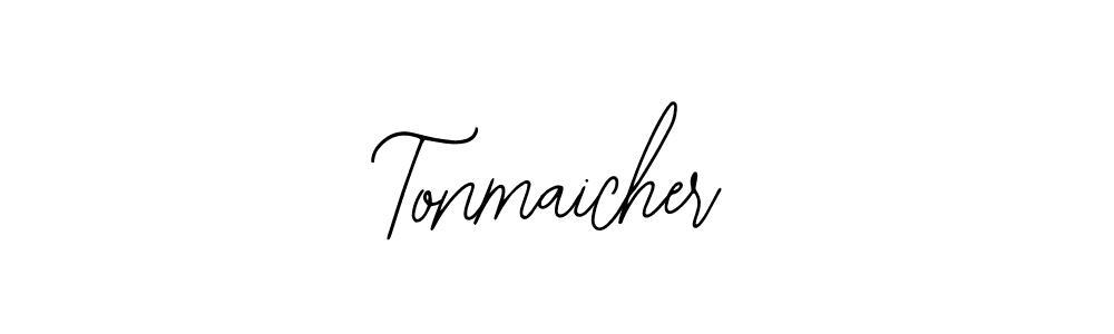You should practise on your own different ways (Bearetta-2O07w) to write your name (Tonmaicher) in signature. don't let someone else do it for you. Tonmaicher signature style 12 images and pictures png