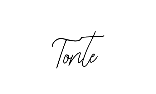 Tonte stylish signature style. Best Handwritten Sign (Bearetta-2O07w) for my name. Handwritten Signature Collection Ideas for my name Tonte. Tonte signature style 12 images and pictures png